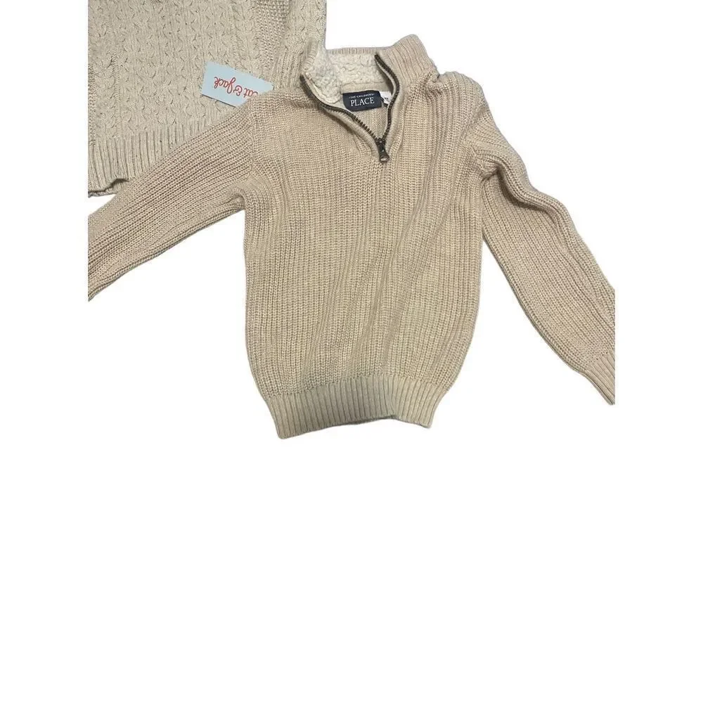 Boy’s Knit Cozy Sweaters Bundle Size 4